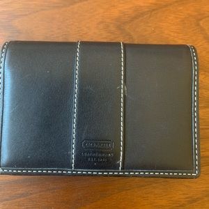 Coach bifold card case